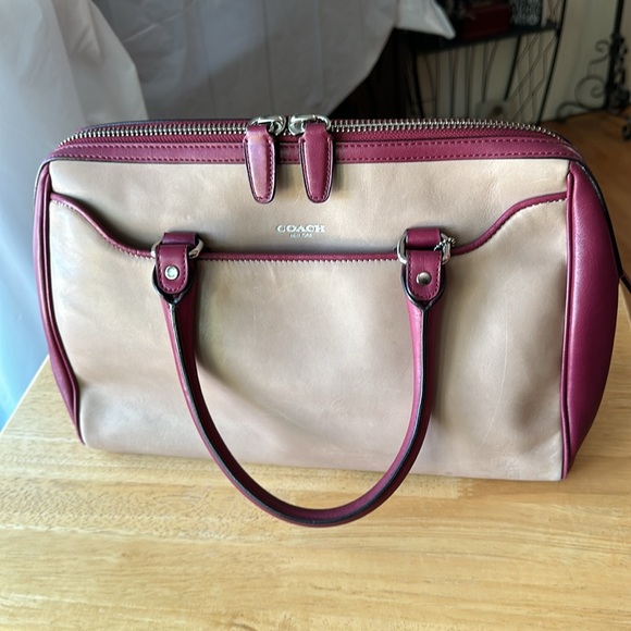 Coach legacy Haley satchel double zipper pulls 13x6x9 nice condition - Picture 11 of 13